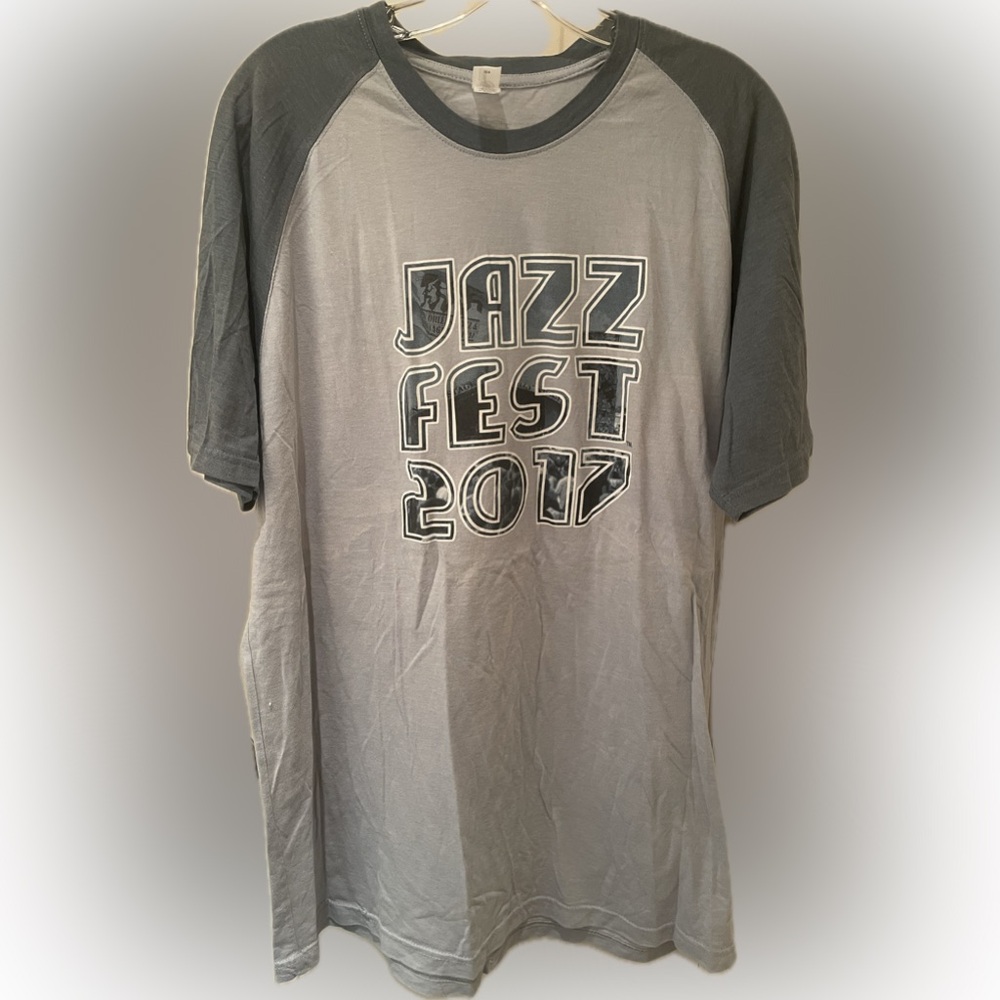 New Orleans Jazz & Heritage festival 2017 official merch mens tshirt